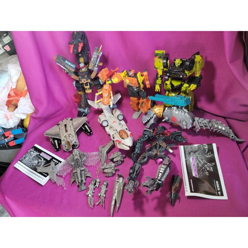 Transformers Hasbro Lot Action Figures Replacement Parts Powerglide Fallen AS-IS
